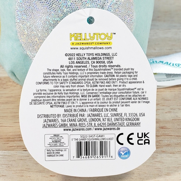 Squishmallow Casja the Cassette Player 5" UltraSoft Genuine Music Plush NWT - Picture 12 of 12